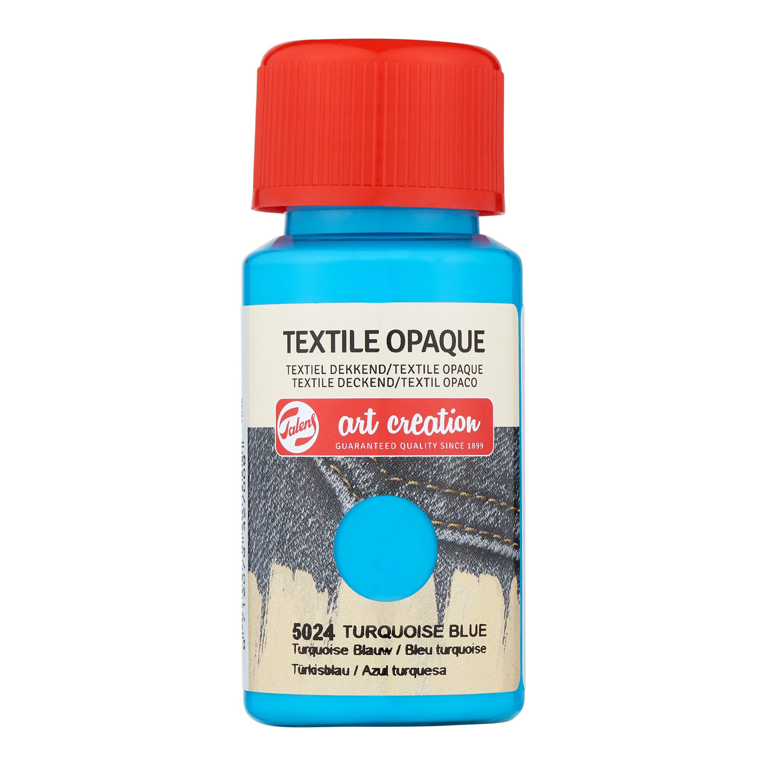 Talens Art Creation Textiel dekkend Fles 50 ml Turkooisblauw 5024