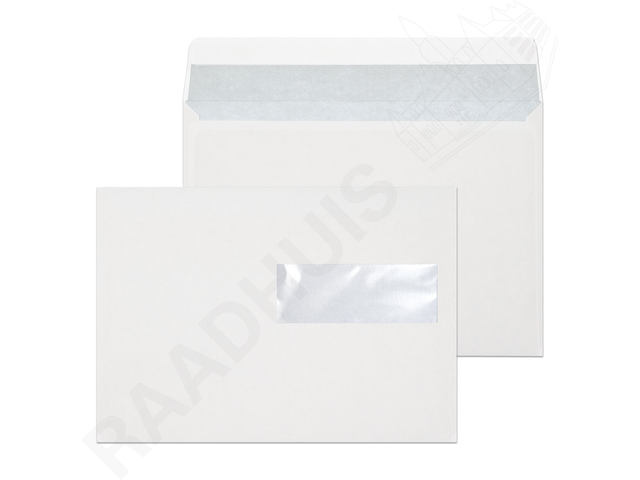 Envelop Raadhuis 156x220 EA5 VR dienst plakstrip wit 80gr 5