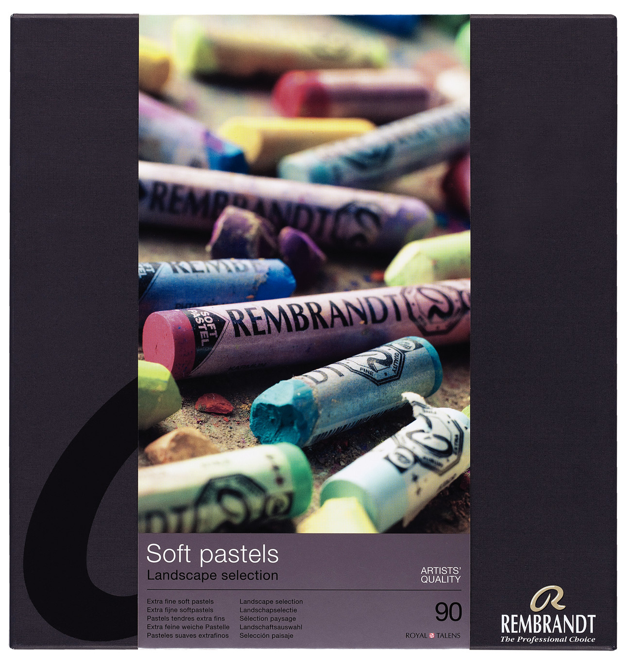 Rembrandt Soft pastel set Landschapsselectie | 90 hele pastels