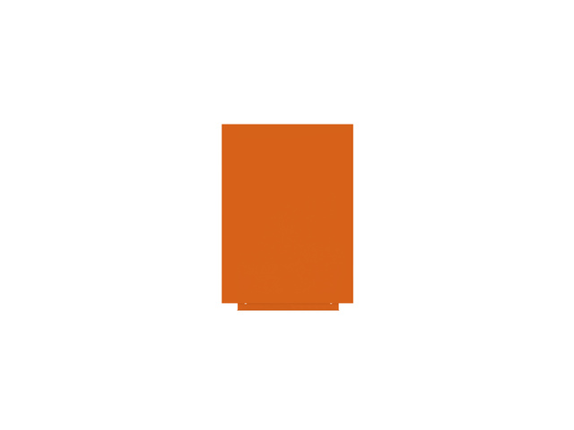 Whiteboard Rocada Skincolour 55x75cm oranje gelakt