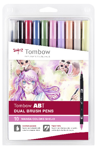 Tombow ABT Dual Brush Pen 10st set
