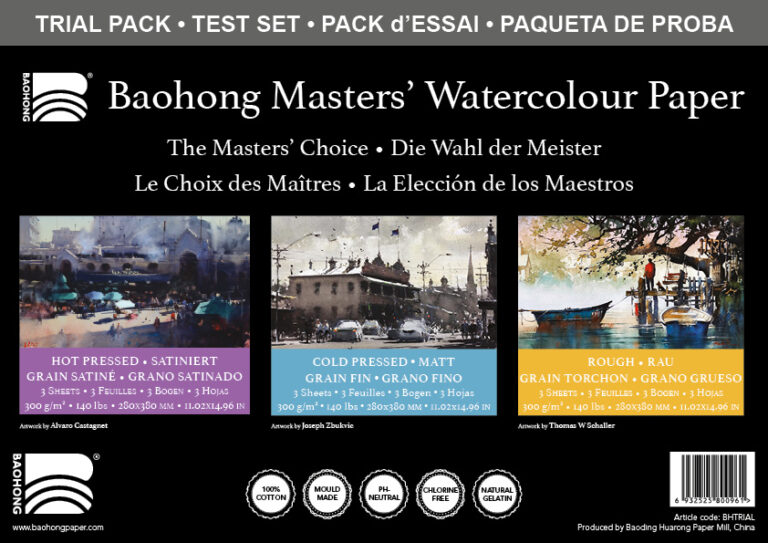 Baohong Masters' Trial Pack with 9 Sheets 280x380