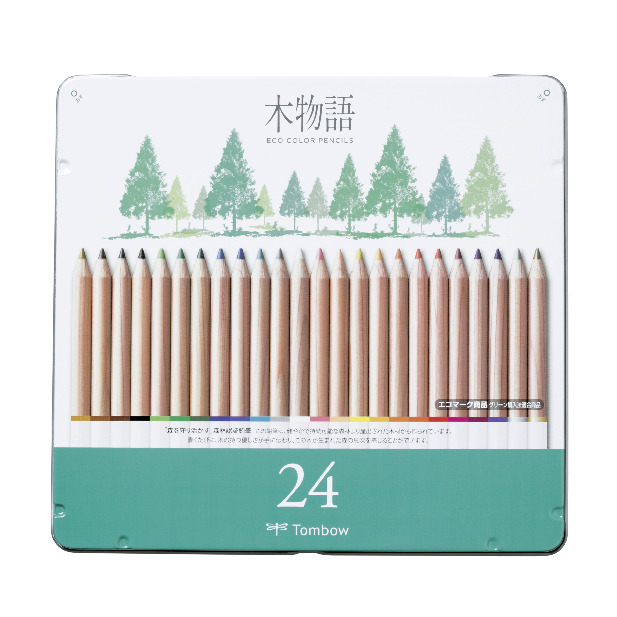 Tombow Ki-Monogatari Eco Kleurpotloden 24st Set