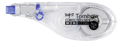 Tombow Correctie tape MONO-YSE6, 6 mm x 12 m