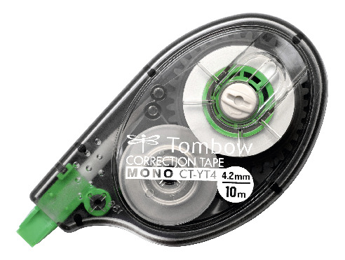 Tombow Correctie tape MONO-YT4, 4,2 mm x 10 m