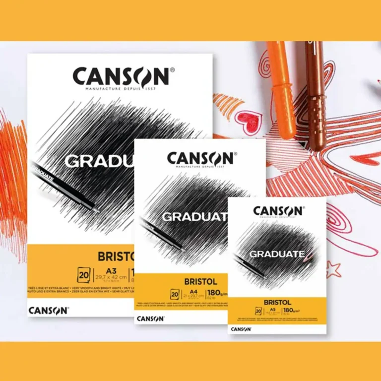 Canson Graduate Bristol papierblok 180 g/m² – 20 pagina’s