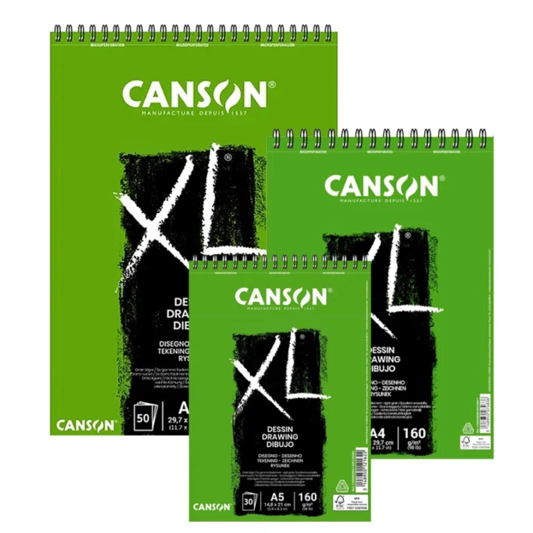 Canson XL Lichte Korrel papierblok 160 g/m² – 50 pagina’s