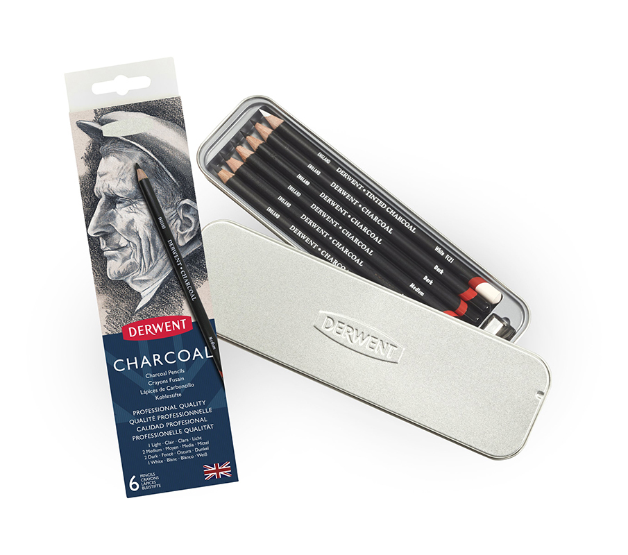 Derwent - Charcoal Pencils Set