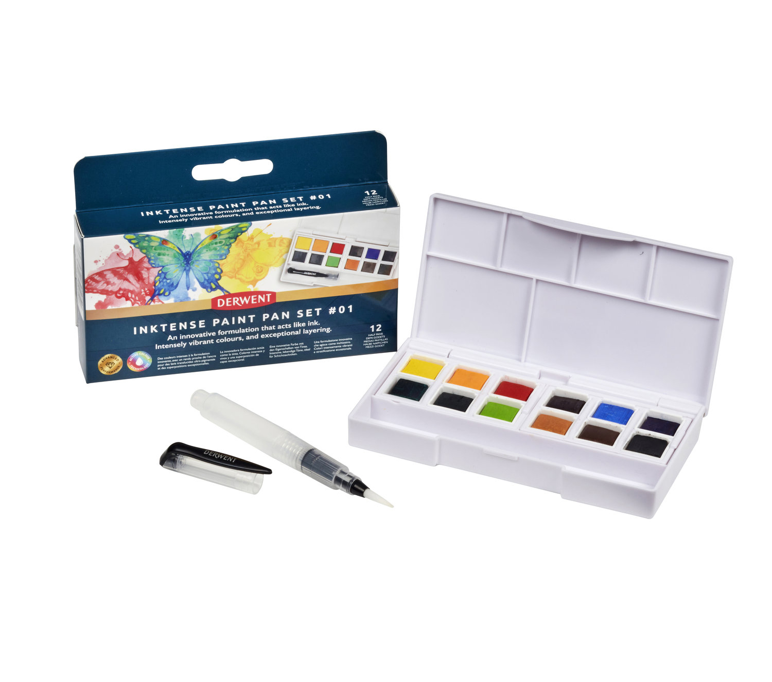 Derwent - Inktense Paint Pan Set