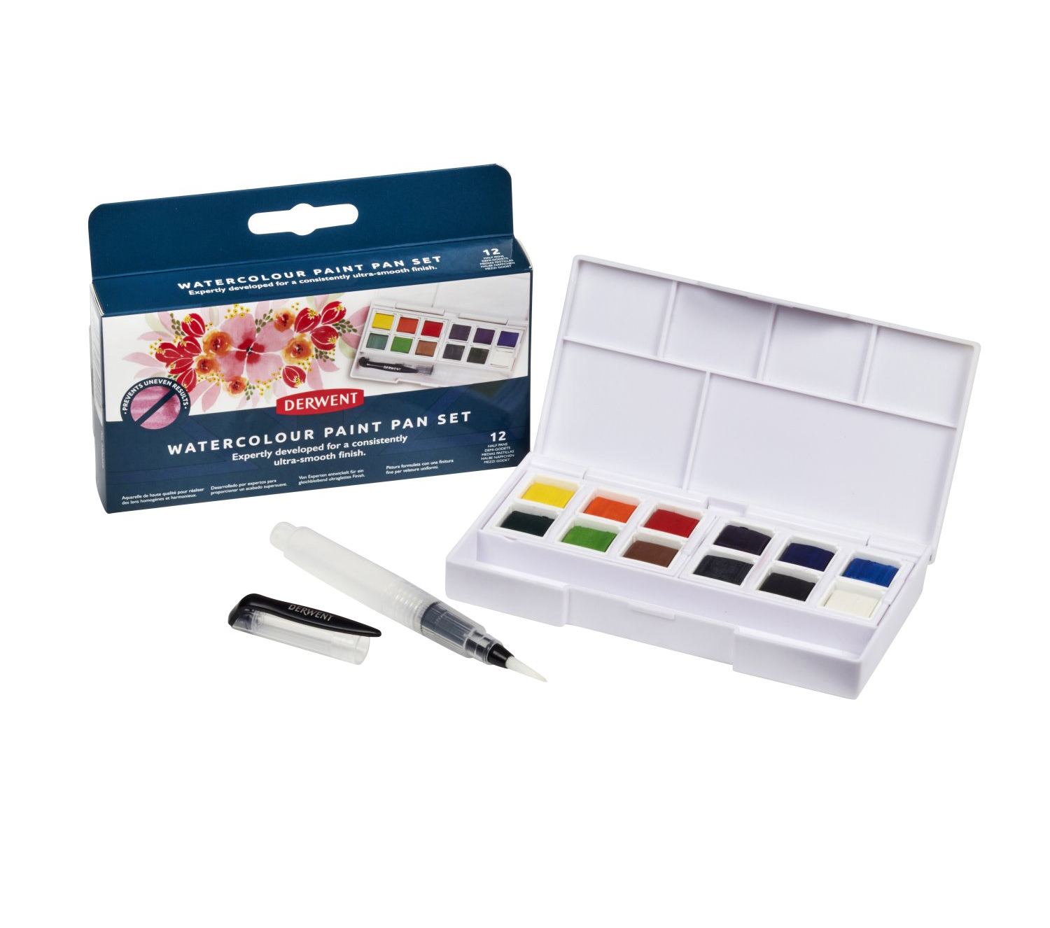 Derwent - Watercolour Paint Pan Set