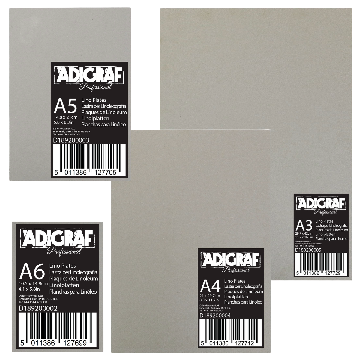 Adigraf Professional Linoplaat