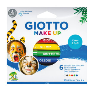 Giotto Schminkpotloden Classic – 6-delige set