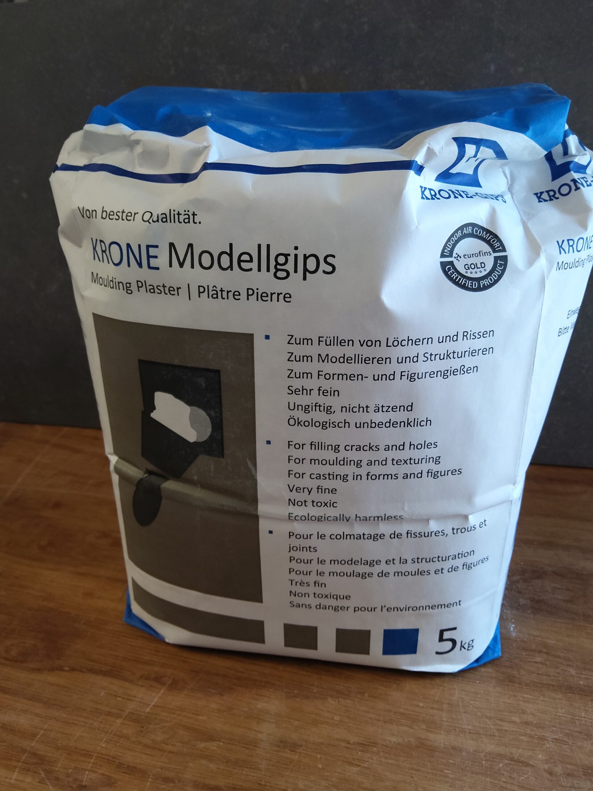 Modelgips wit 5kg