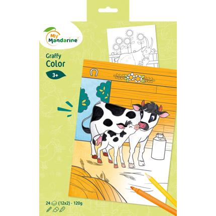 Kleurboek – Boerderijdieren