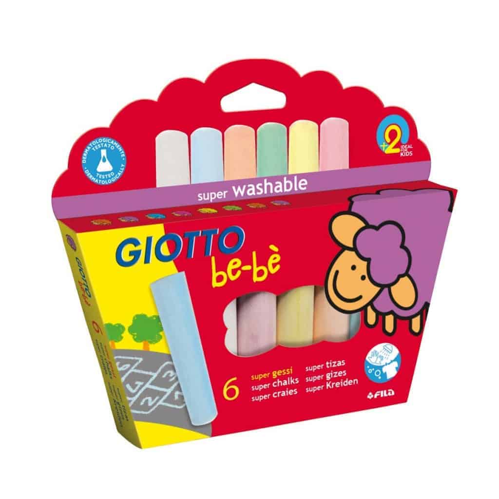 Giotto krijt XL 6 kleur