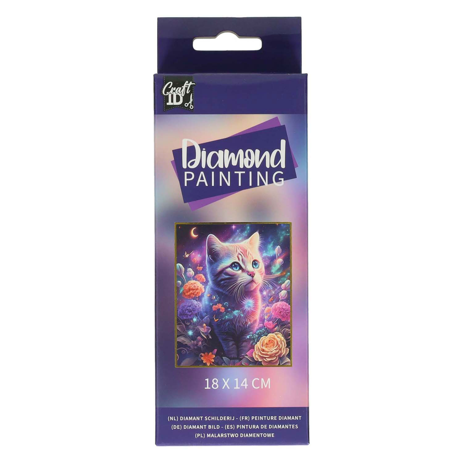 Diamond painting animal Cat