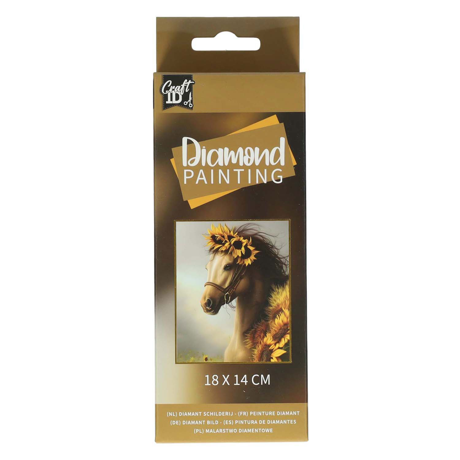 Diamond painting animal horse