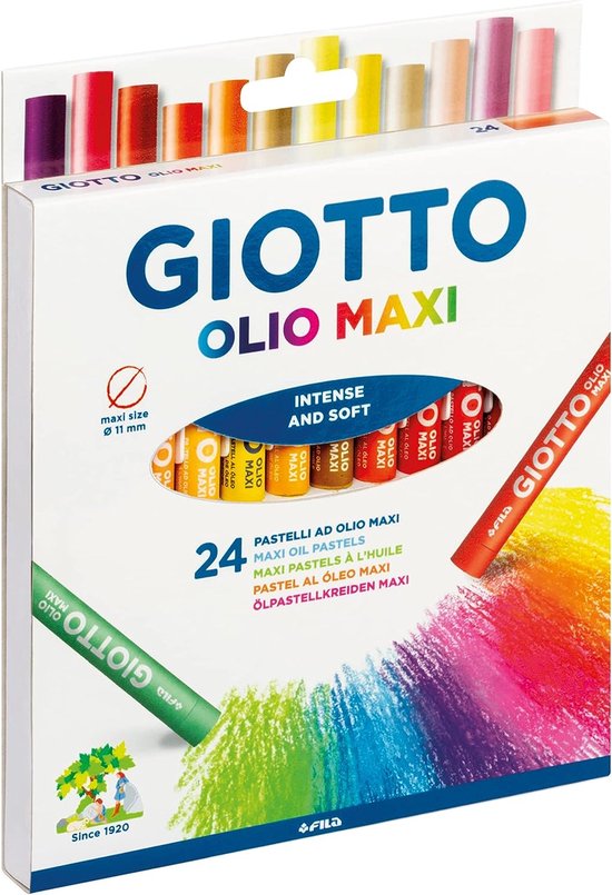 Giotto oliekrijtjes 24 stuk