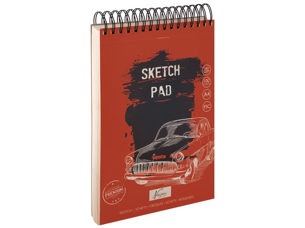 Sketch pad A4,100 sheets 160g