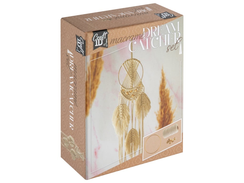 Macrame set Dreamcatcher, feathers Fc box