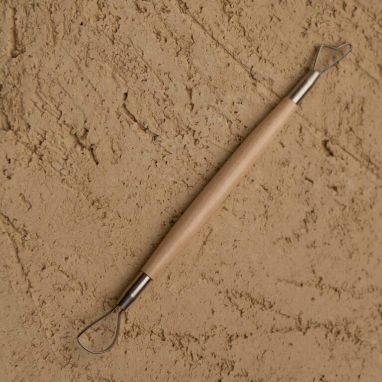 Bandmirette dubbel 20 cm halfrond en driehoek ingekeept