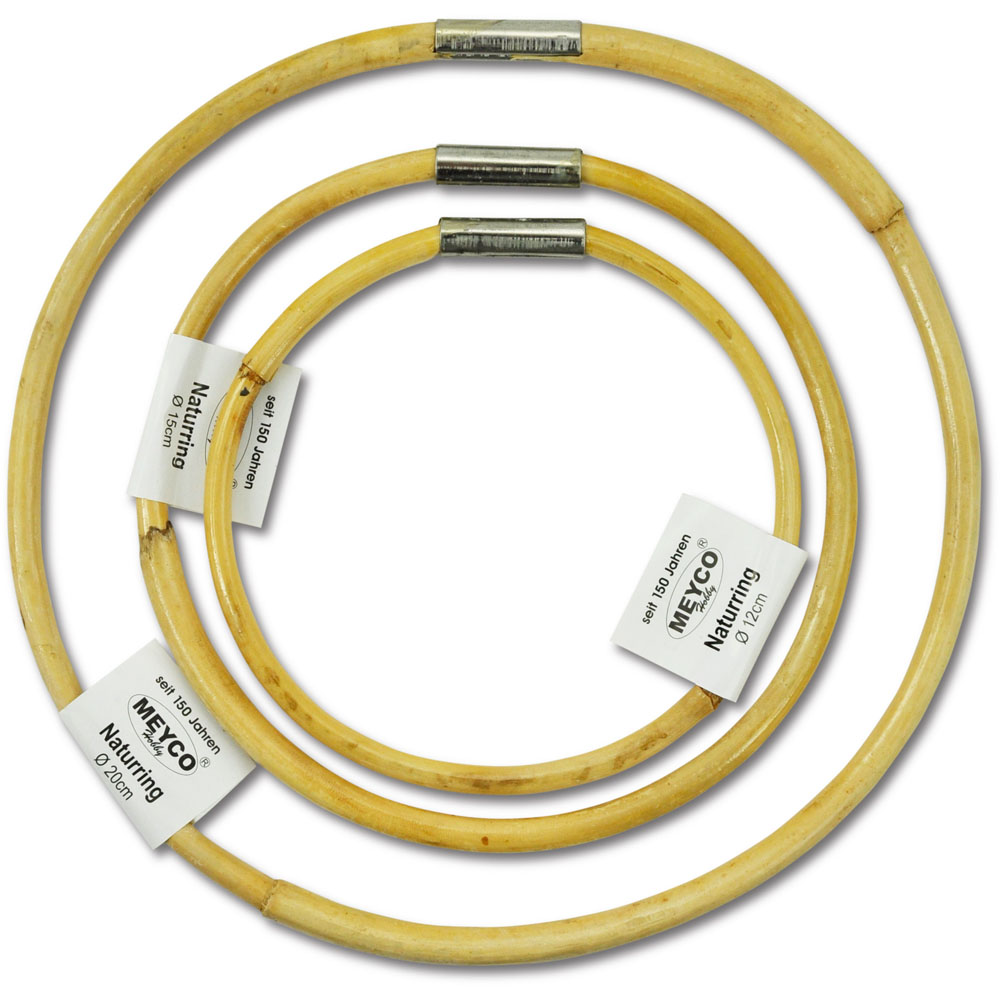 Hout ring natuur 20cm