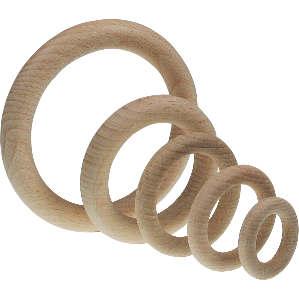 Hout ringen 100x13mm,