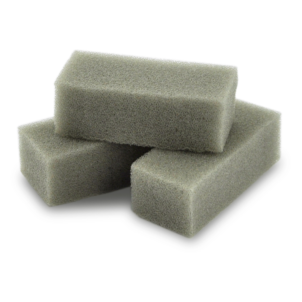 Spons zwart 1,8x2x5cm