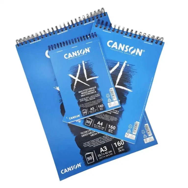 Canson XL Mixed Media papierblok 160 g/m² – 50 pagina’s