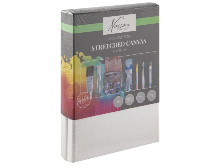 CANVAS – 13×18 cm (2 stuks) – 100% Katoen