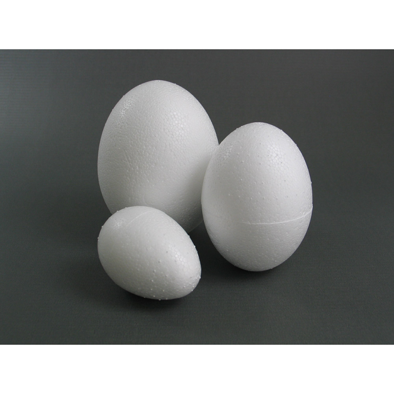 Piepschuim Ei – 8 cm