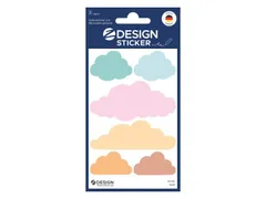 Foliesticker Z-design watervast, Wolken, pakje à 2 vel
