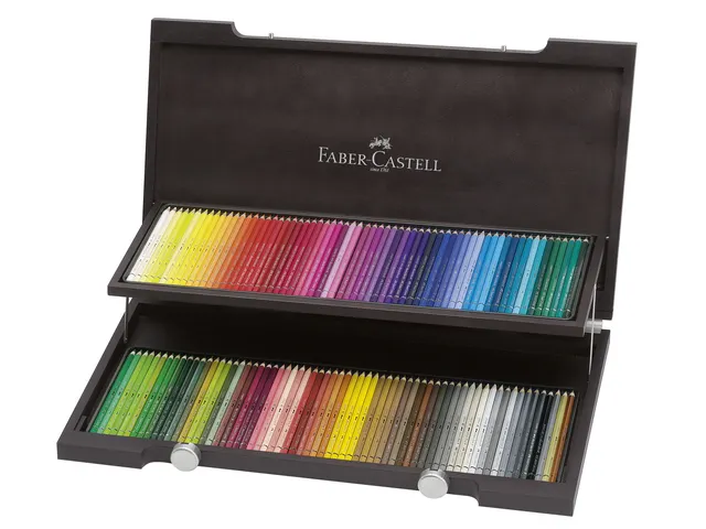 Aquarelpotlood Faber-Castell Albrecht DΓΌrer houten koffer Γ 120 stuks