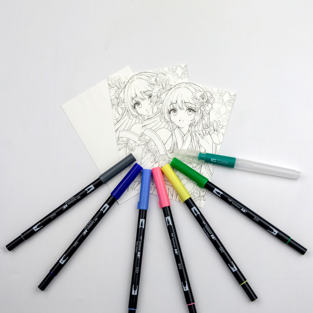 Tombow ABT Dual Brush Pen 18st set - Afbeelding 6