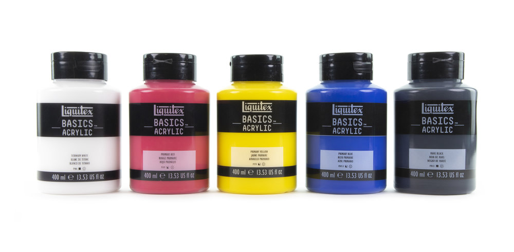 Liquitex Basics Acrylverf – Grote Formaten (400ml tot 946ml)