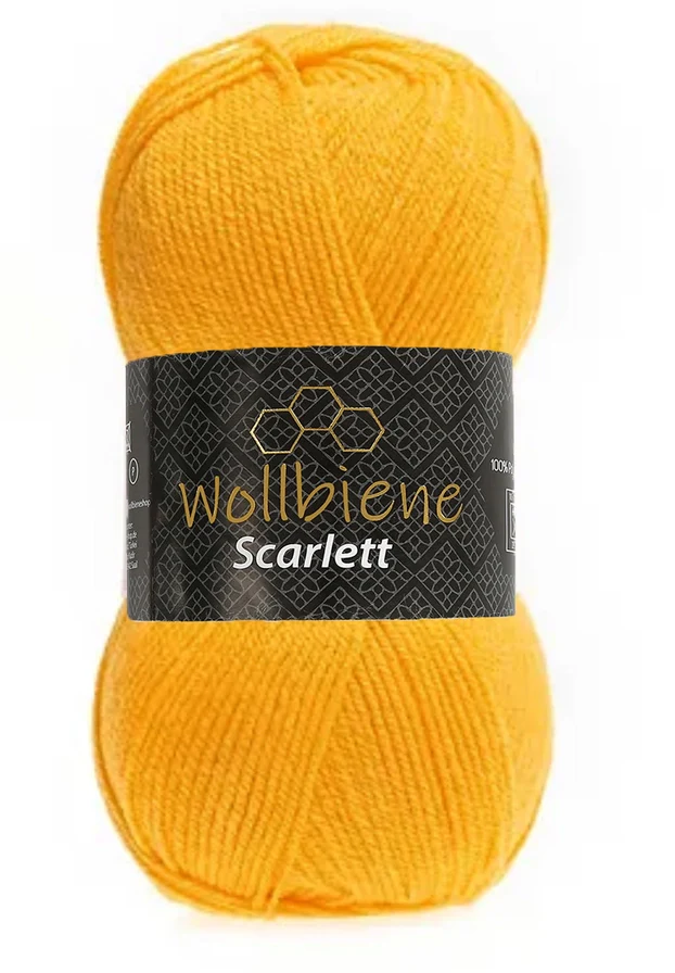 Polyacrylwol Scarlett 100g oranje 42