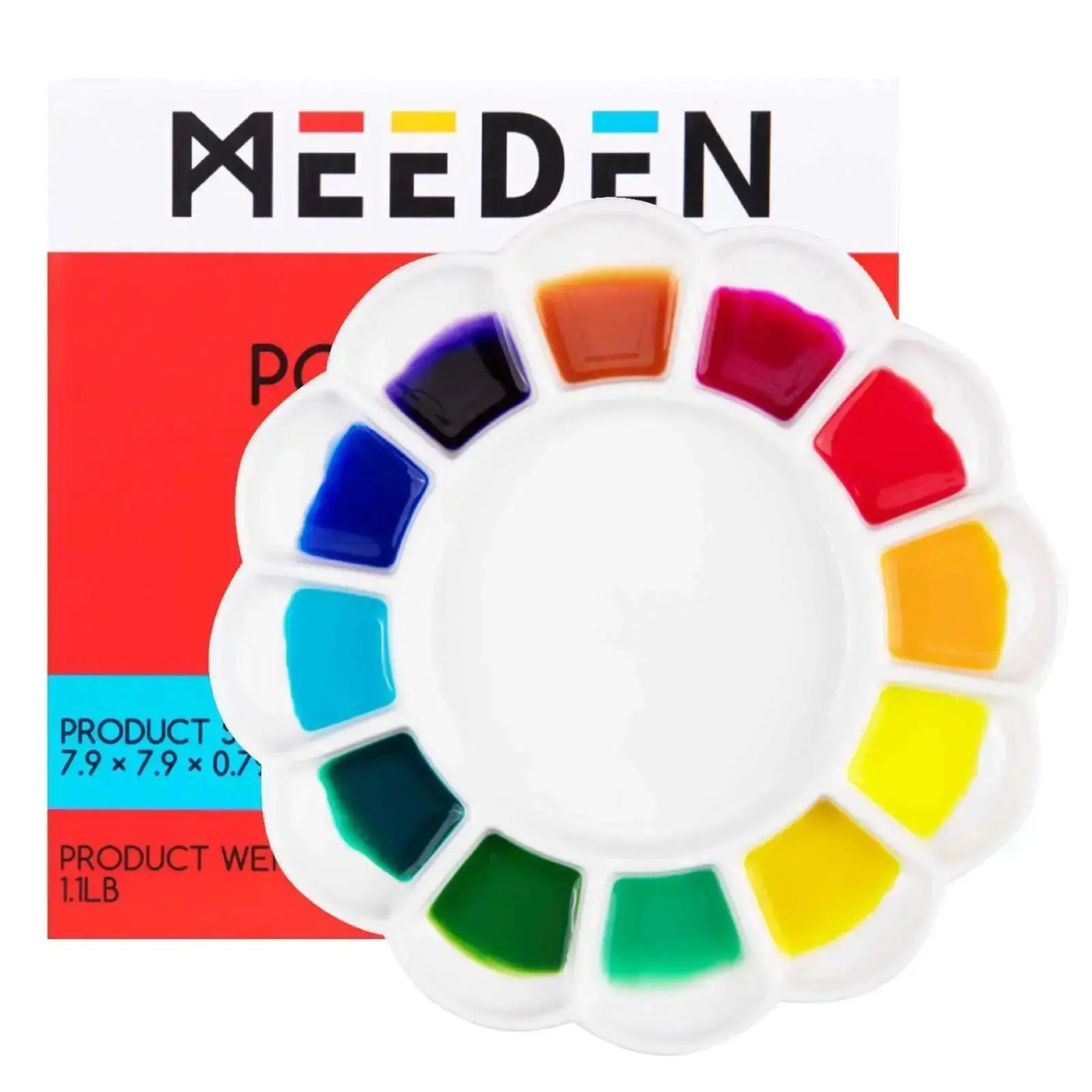 Meeden Round Palette with 12 Wells