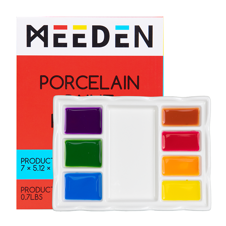 Meeden Rectangular Palette with 8 Wells
