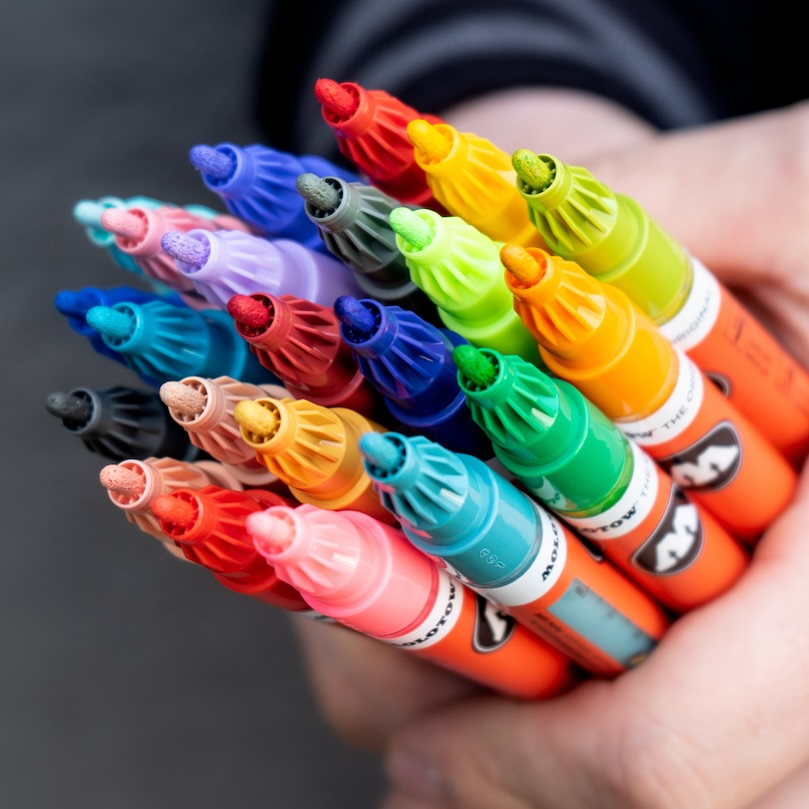 Molotow One4All 4mm Marker – Hervulbare Acrylmarker voor Kunst & DIY