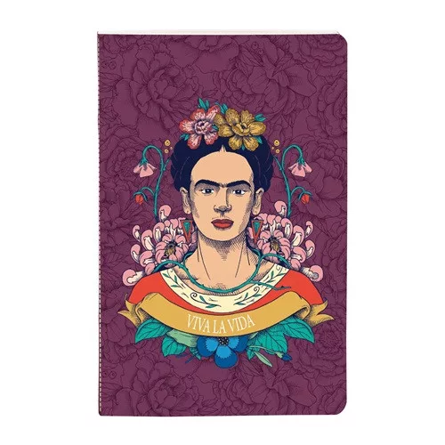 FRIDA  KAHLO SCHRIFT GENAAID 9X14 48BL L ASS