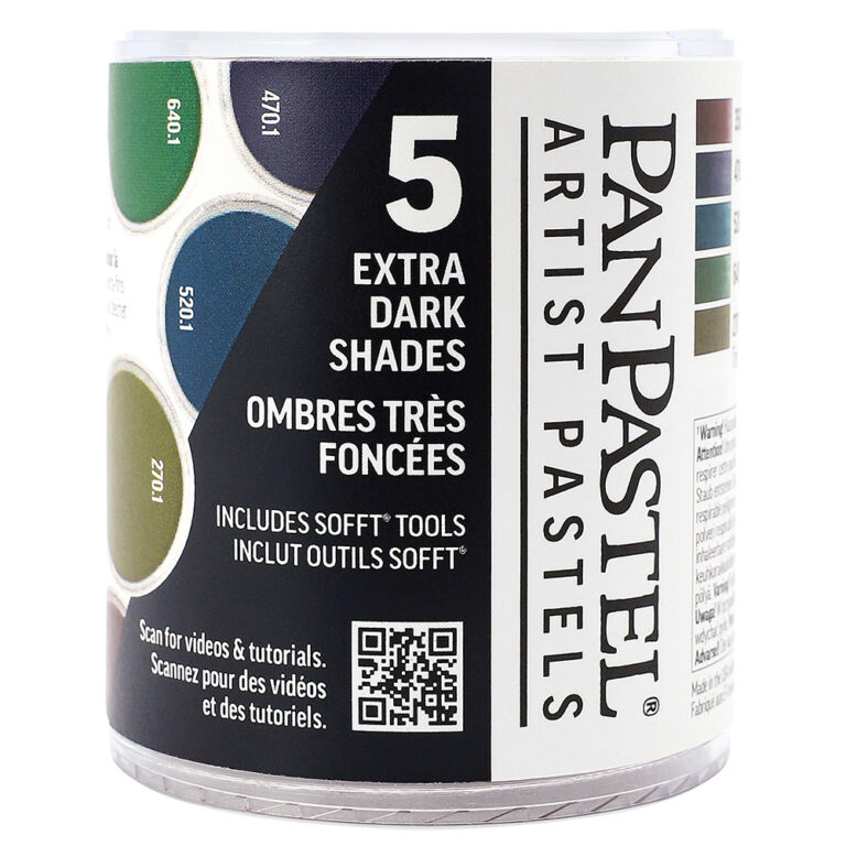PanPastel - Extra Darks Set - 5 kleuren
