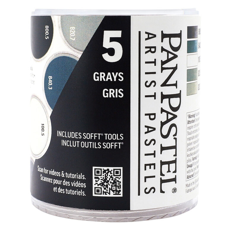 PanPastel - Greys Set - 5 kleuren