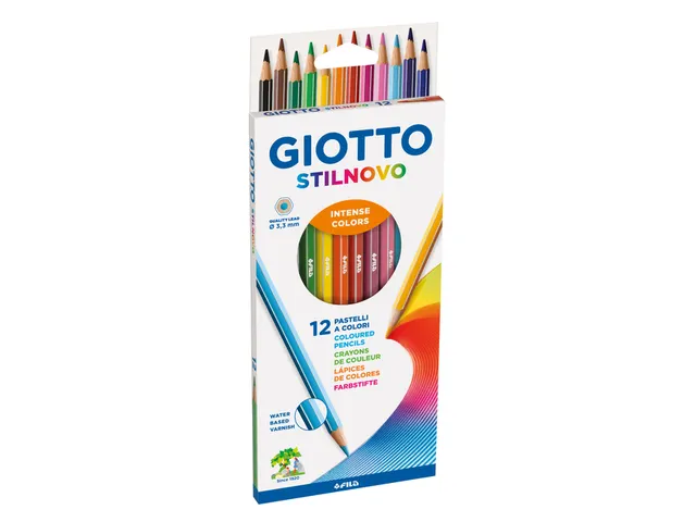 Giotto gekleurde potloden 12 stuk