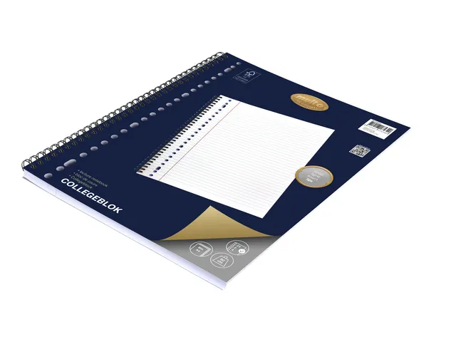 Collegeblok Multo A4 23r lijn 90 grams 80 vel