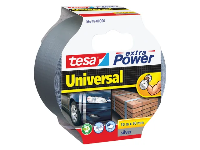 Tesa Extra Power Universal Duct Tape 50 mm – Zilverחן