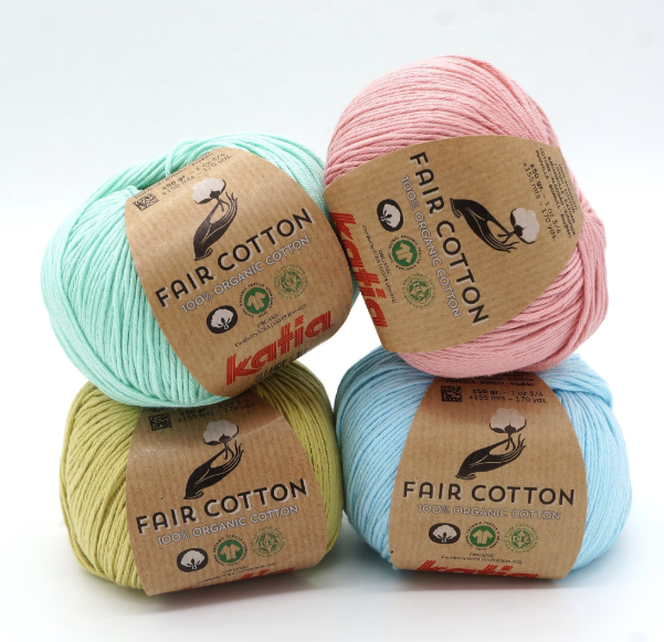 Katia Fair Cotton 100% Organic Cotton