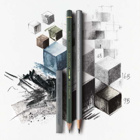 Caran d'Ache GRAFWOOD Artist graphite Pencil