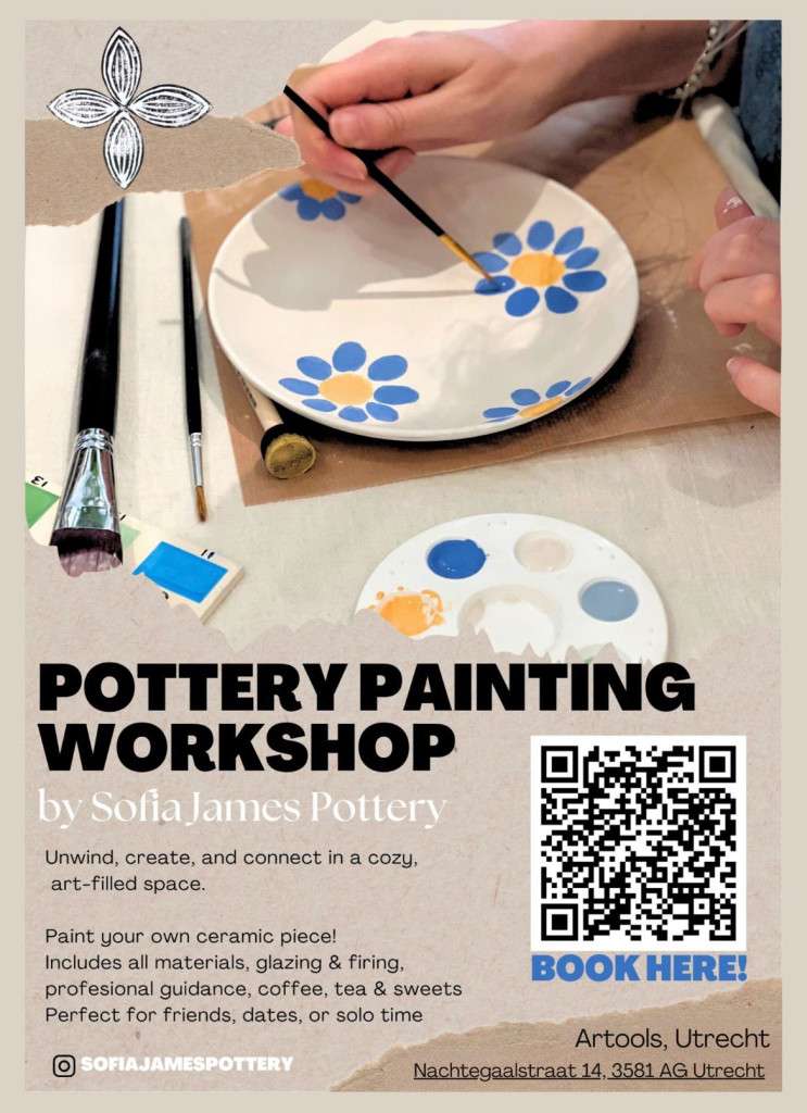 Sofia James Pottery Painting workshops