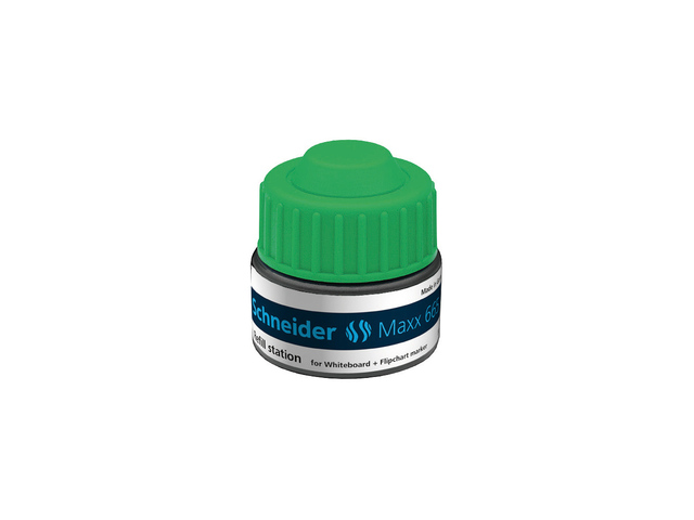Navulinkt Schneider 665 groen 30ml voor marker 290 en 293
