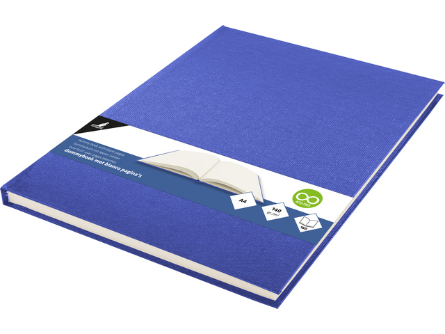 Dummyboek Kangaro A4 blanco blauw